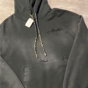 Amiri Black Hoodie
